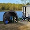 Wakeman Bike Storage Shed-6.5x4x5.3 Tent Holds 3 Bicycles-Water & UV-Resistant with Carry Bag by Wakeman 83-SS1003 - alternate 4
